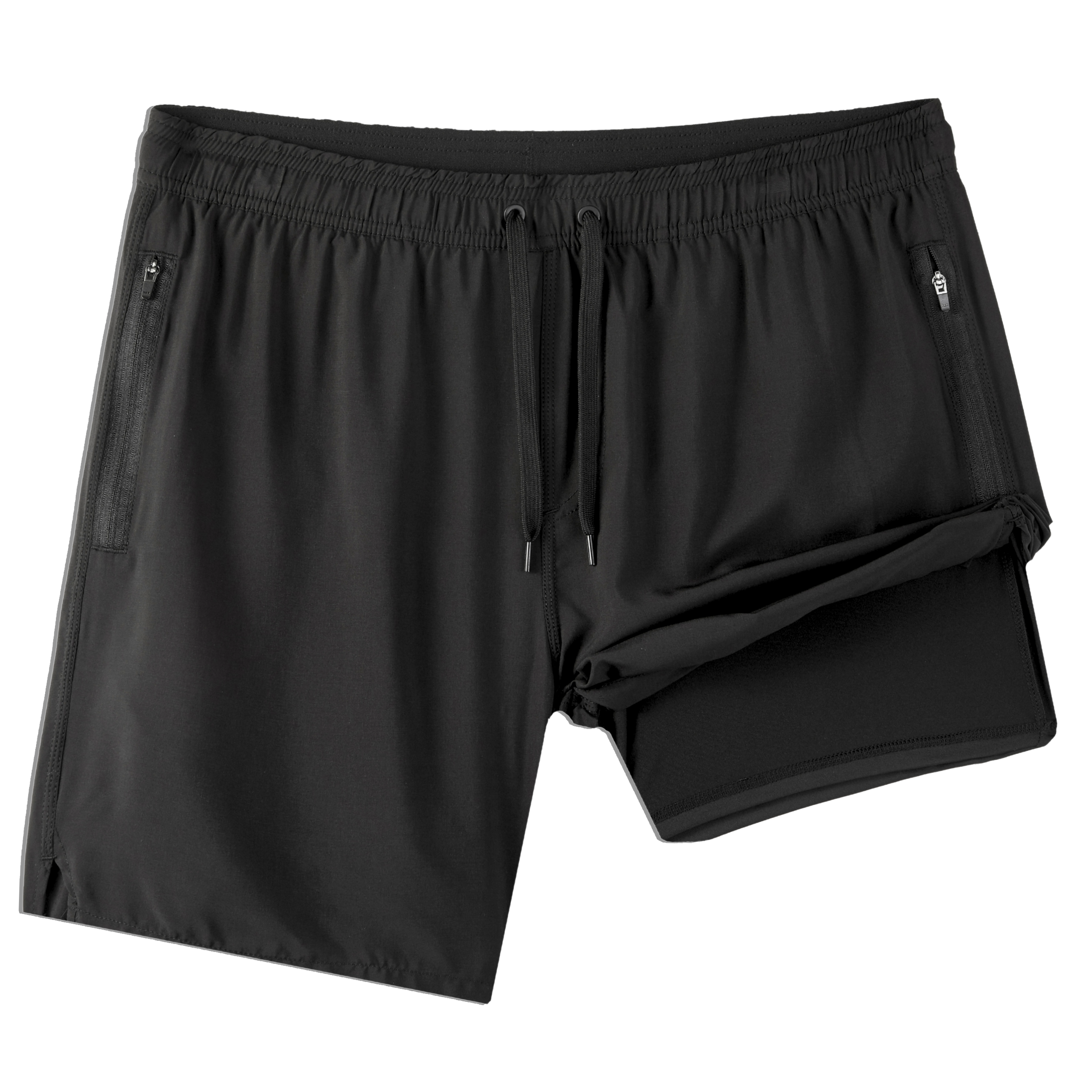 Black Swim Trunks