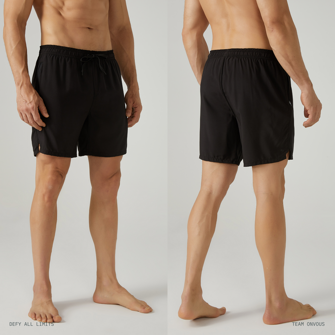 Black Swim Trunks