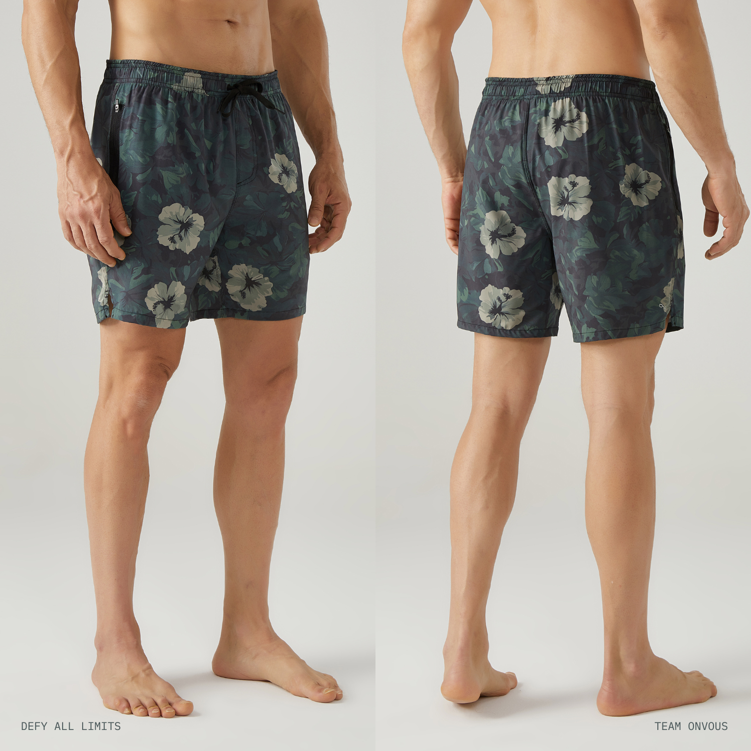Floral Recon Swim Trunks