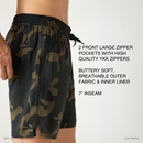 Combat Camo Swim Trunks