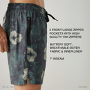 Floral Recon Swim Trunks