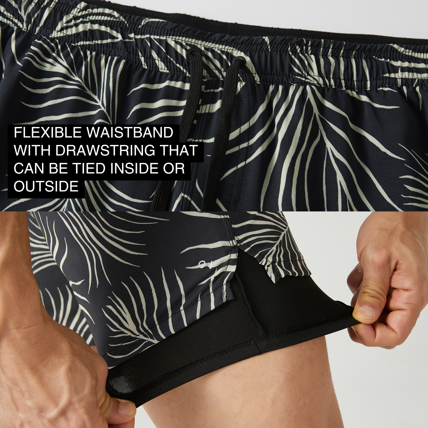 Palm Swim Trunks