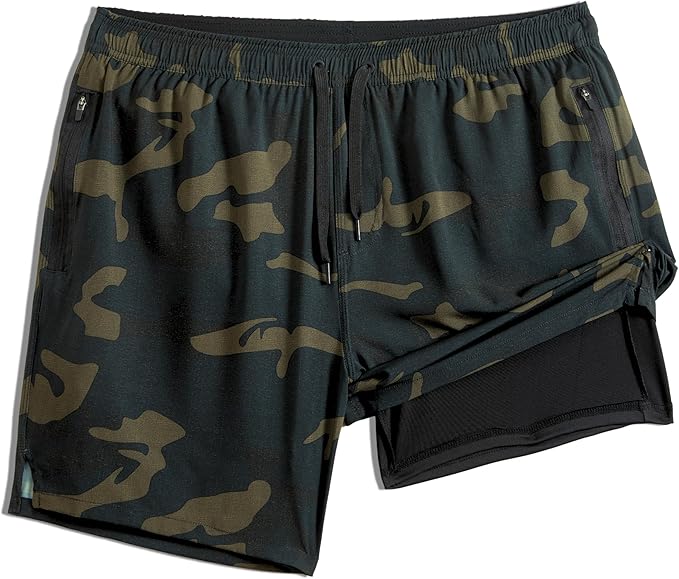 Combat Camo Swim Trunks