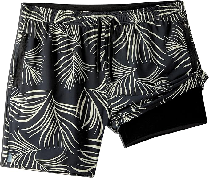 Palm Swim Trunks