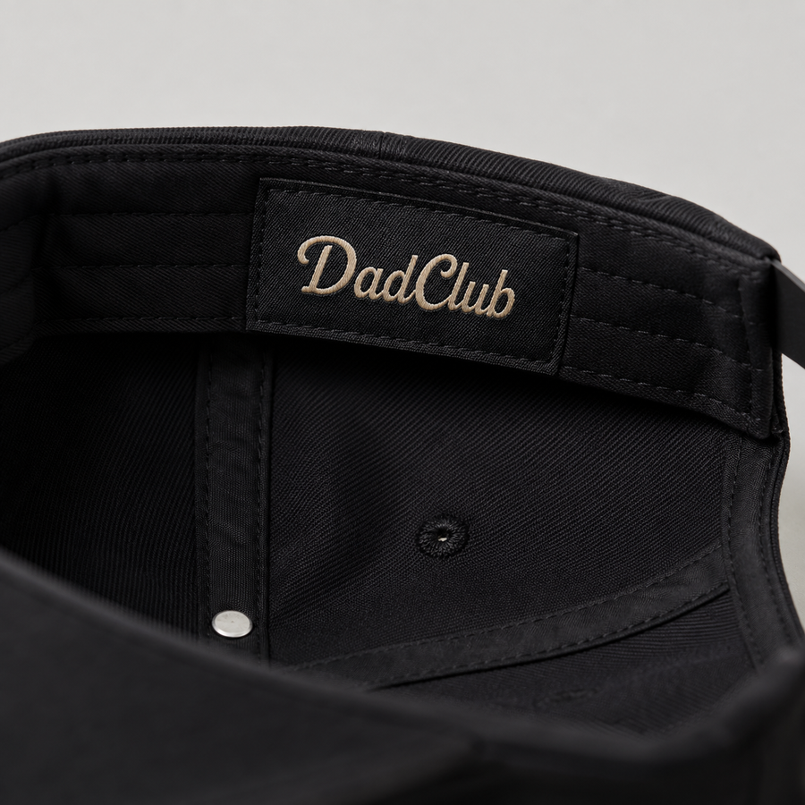 Dad Club Hat — Black