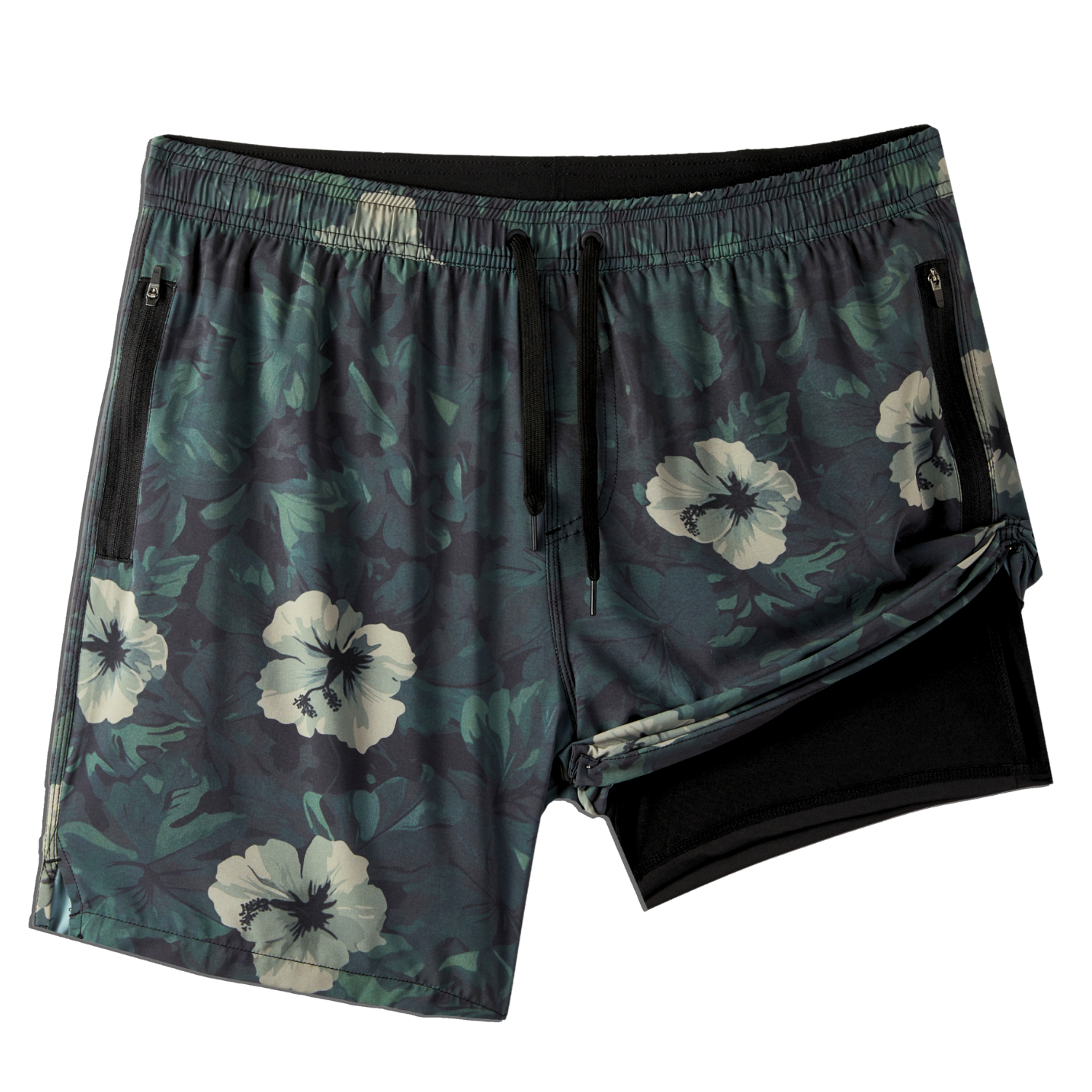 Floral Recon Swim Trunks