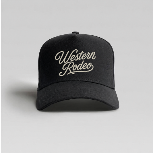Western Rodeo Hat — Black