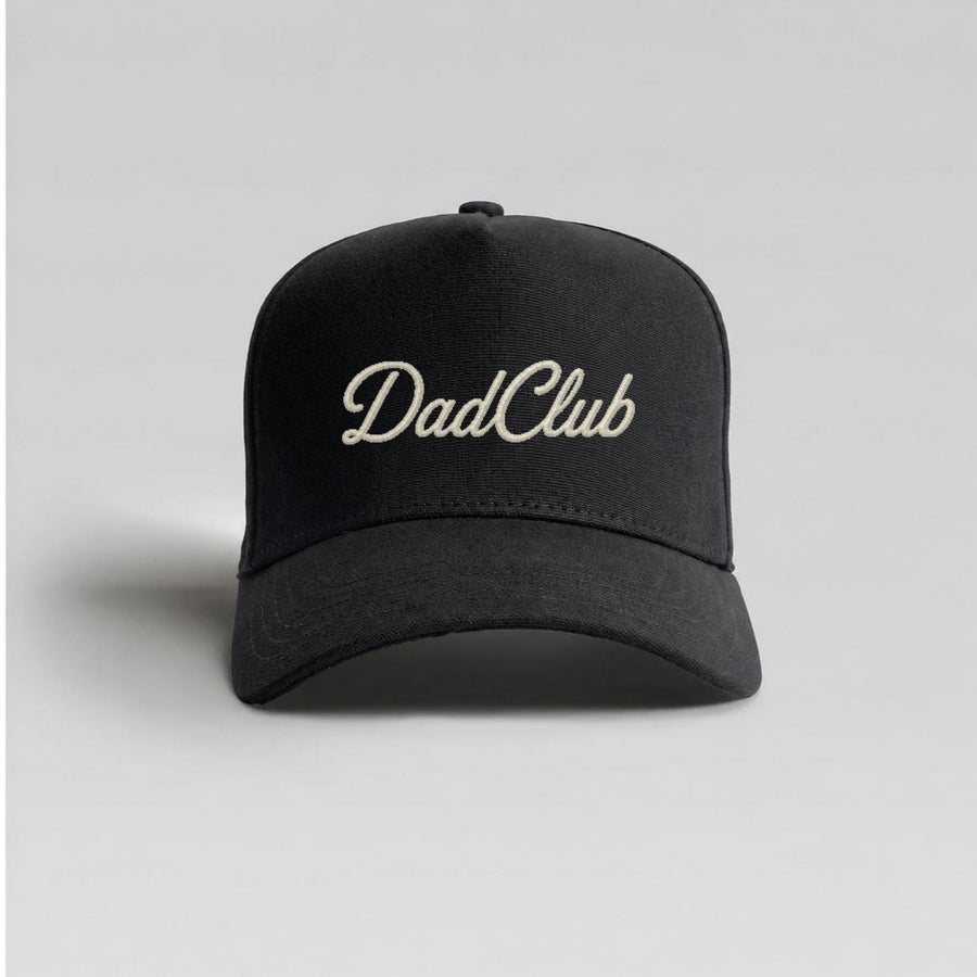 Dad Club Hat — Black