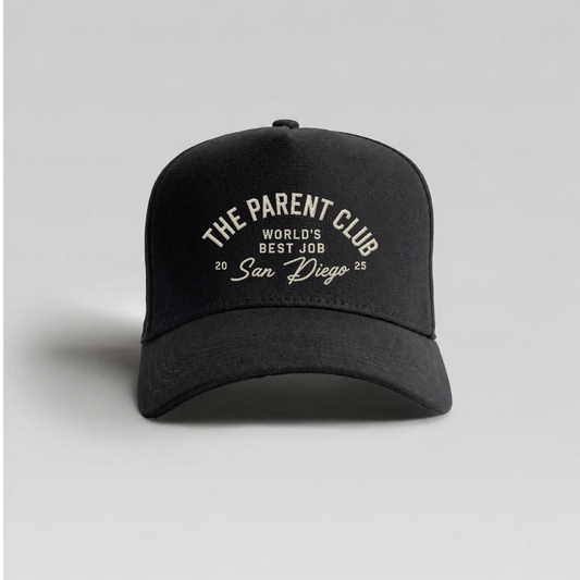 The Parent Club Hat — Black
