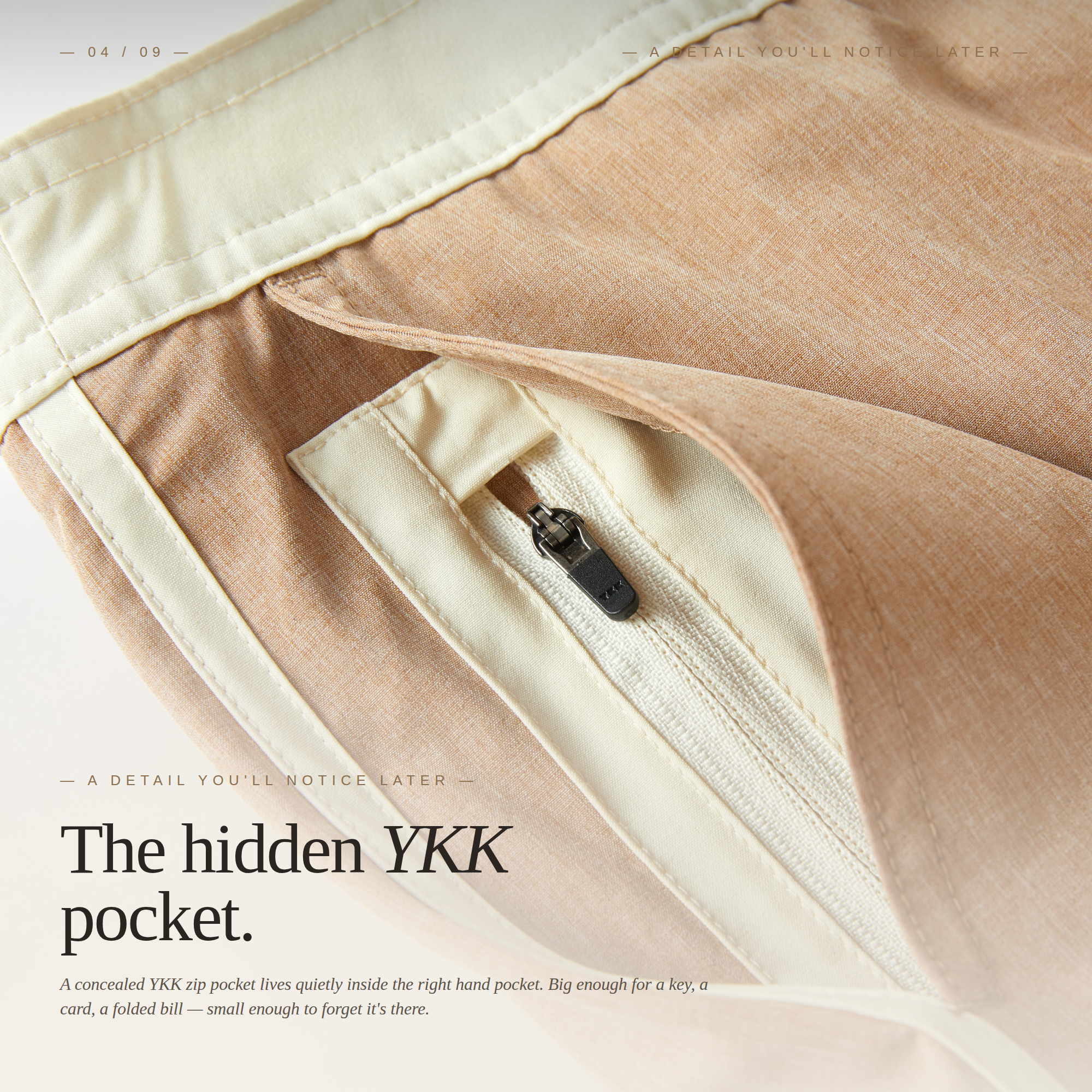 Board Shorts - Tan